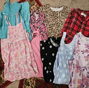 Like NEW ☆ Girls "Lot Of 9" Dresses,  Size 10/12. CUTE!